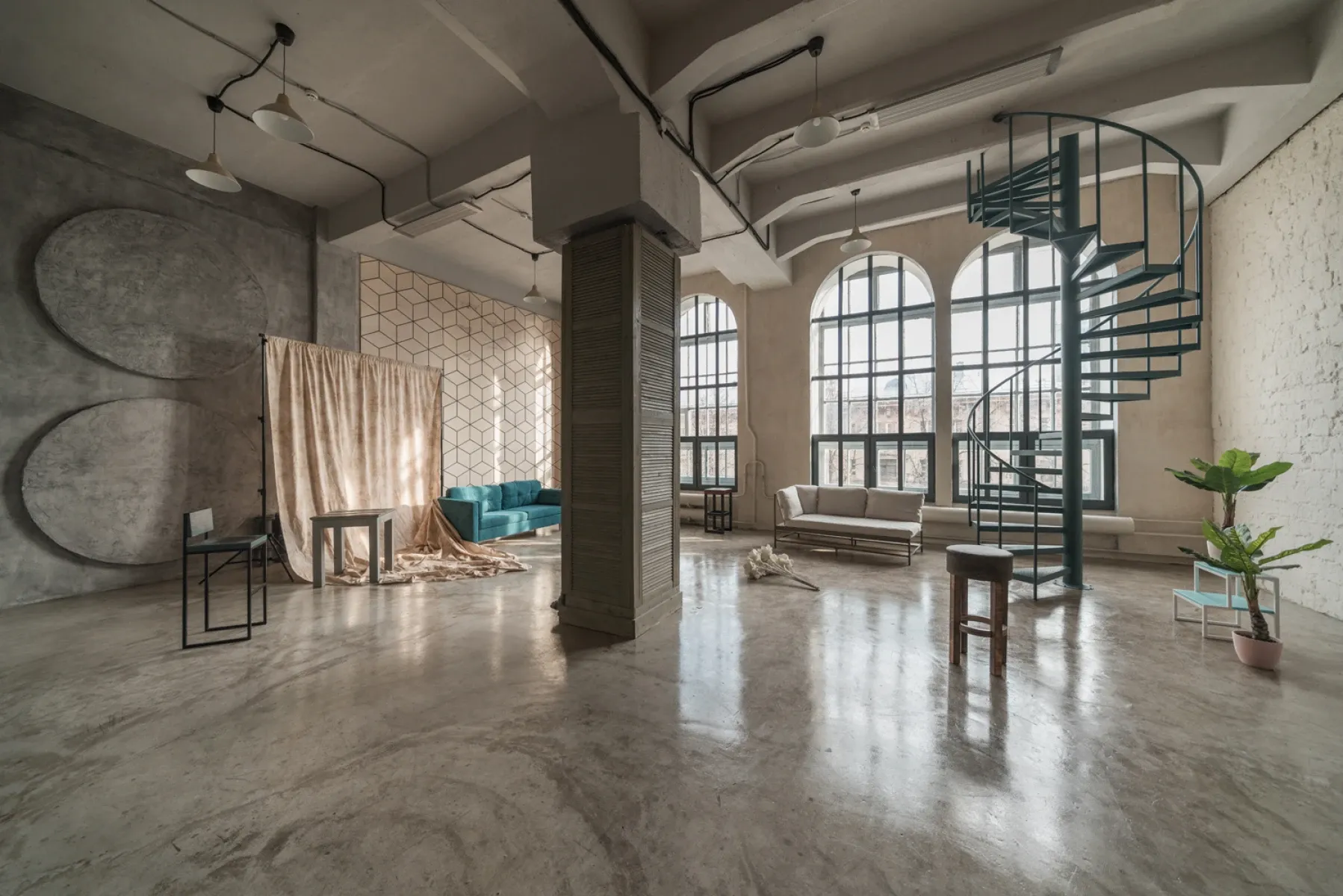 Аренда фотостудии WoodStudios Зал ATLAS в Москве | Фото 